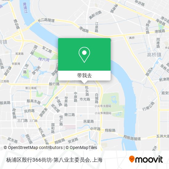 杨浦区殷行366街坊-第八业主委员会地图