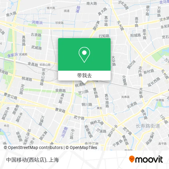 中国移动(西站店)地图