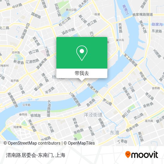 渭南路居委会-东南门地图