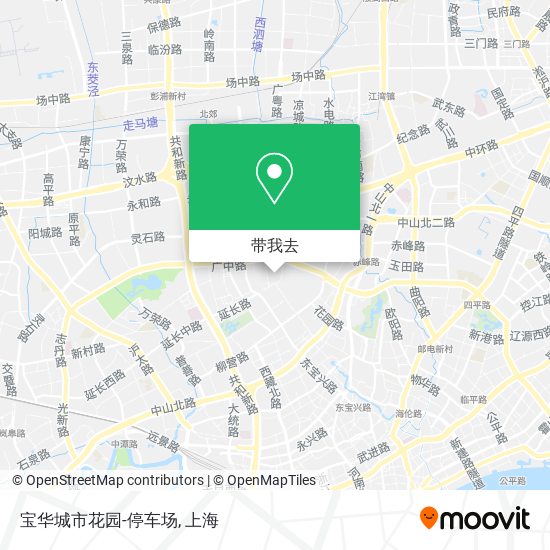 宝华城市花园-停车场地图