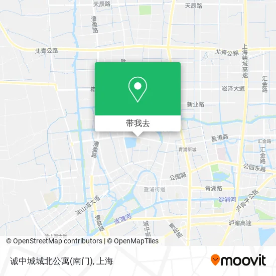 诚中城城北公寓(南门)地图