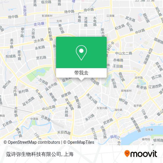 蔻诗弥生物科技有限公司地图