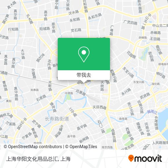 上海华阳文化用品总汇地图