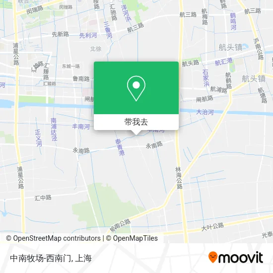 中南牧场-西南门地图