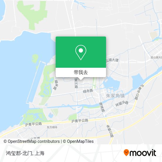 鸿玺郡-北门地图