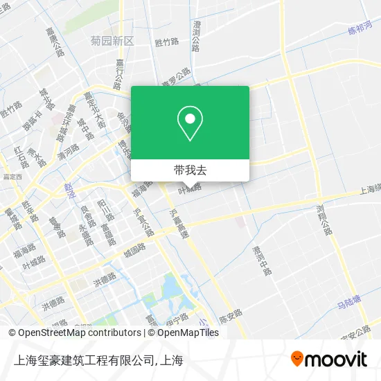 上海玺豪建筑工程有限公司地图