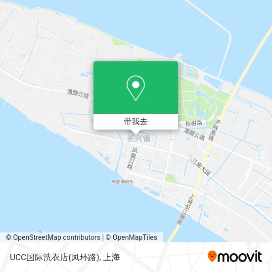 UCC国际洗衣店(凤环路)地图
