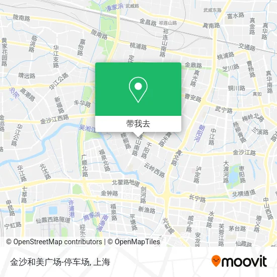金沙和美广场-停车场地图