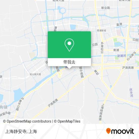 上海静安寺地图