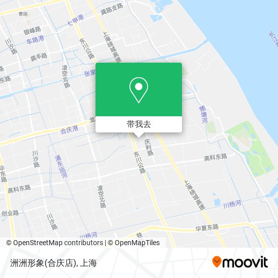 洲洲形象(合庆店)地图