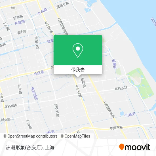 洲洲形象(合庆店)地图