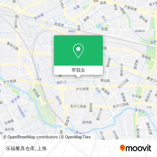乐福餐具仓库地图