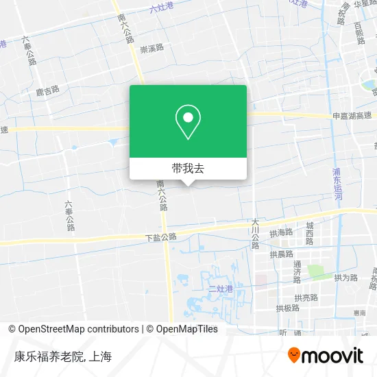 康乐福养老院地图