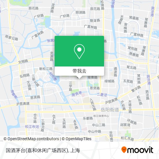 国酒茅台(嘉和休闲广场西区)地图