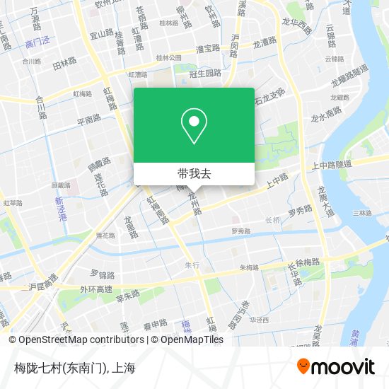 梅陇七村(东南门)地图