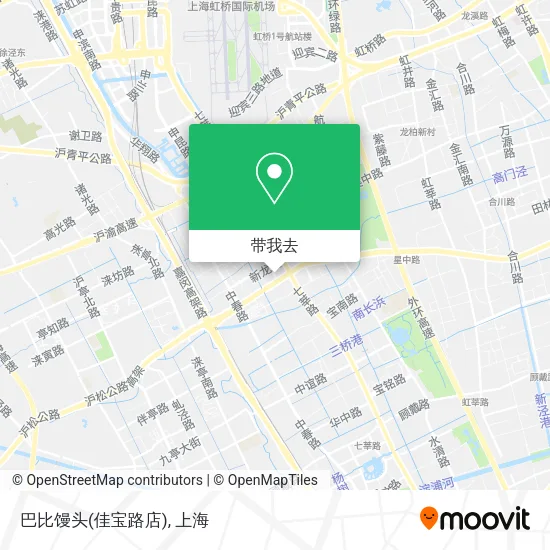 巴比馒头(佳宝路店)地图