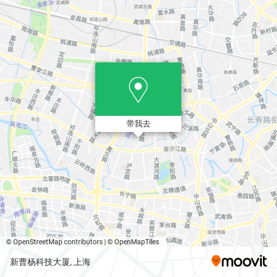 新曹杨科技大厦地图