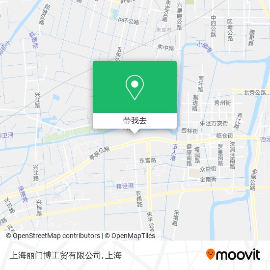 上海丽门博工贸有限公司地图