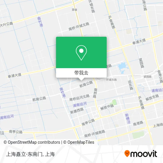 上海矗立-东南门地图