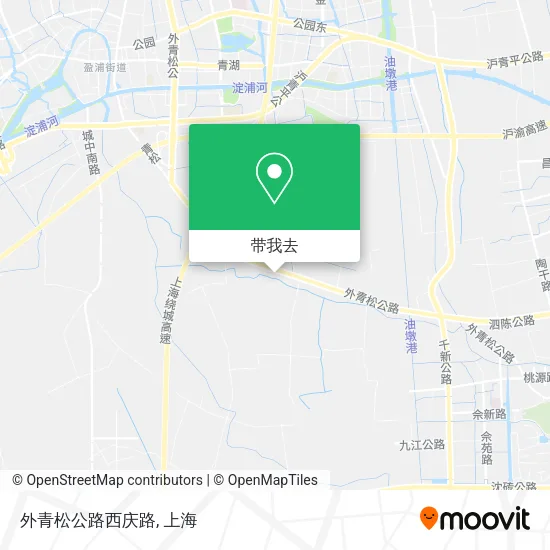 外青松公路西庆路地图