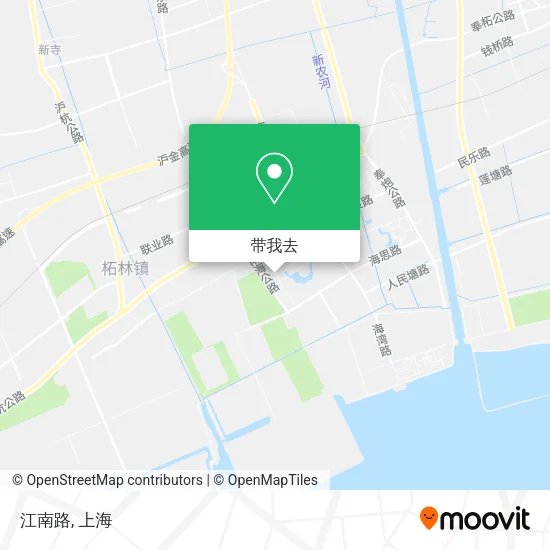 江南路地图