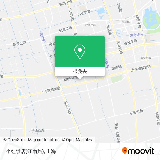 小红饭店(江南路)地图