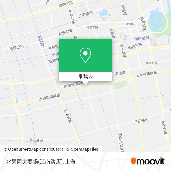 水果园大卖场(江南路店)地图