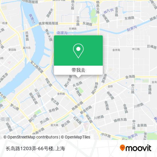 长岛路1203弄-66号楼地图