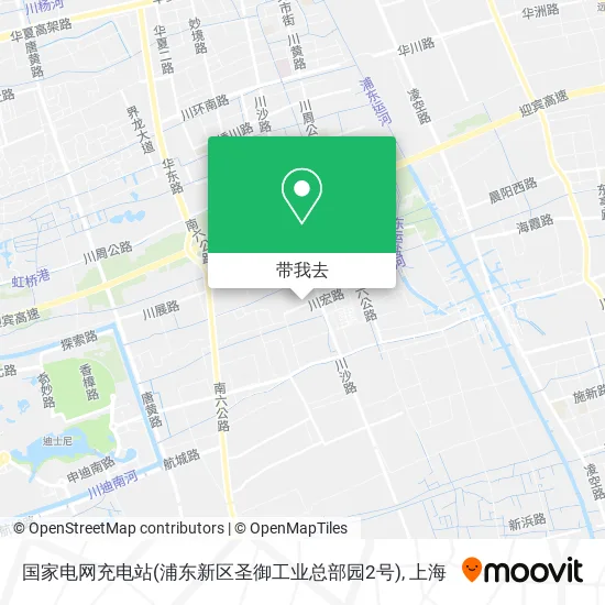 国家电网充电站(浦东新区圣御工业总部园2号)地图