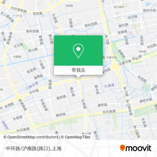 中环路/沪南路(路口)地图