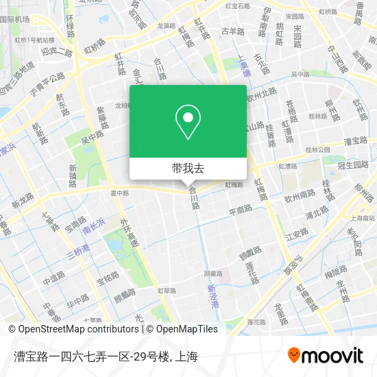 漕宝路一四六七弄一区-29号楼地图