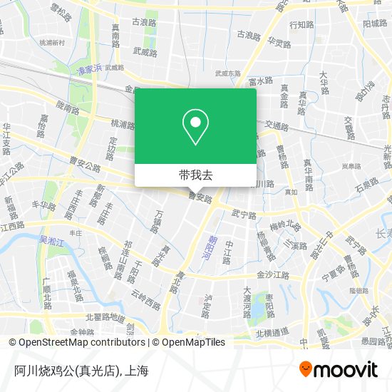 阿川烧鸡公(真光店)地图