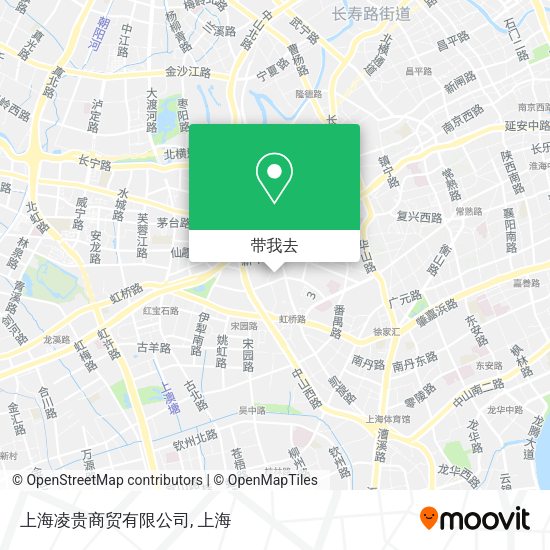 上海凌贵商贸有限公司地图