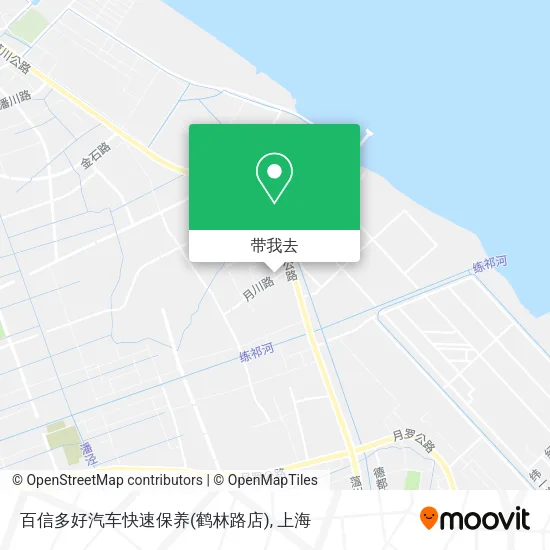 百信多好汽车快速保养(鹤林路店)地图