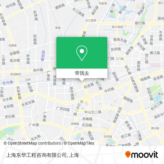 上海东华工程咨询有限公司地图