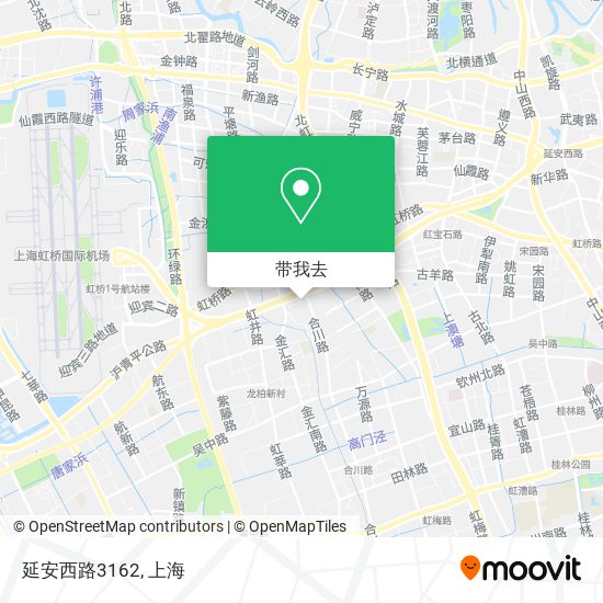 延安西路3162地图