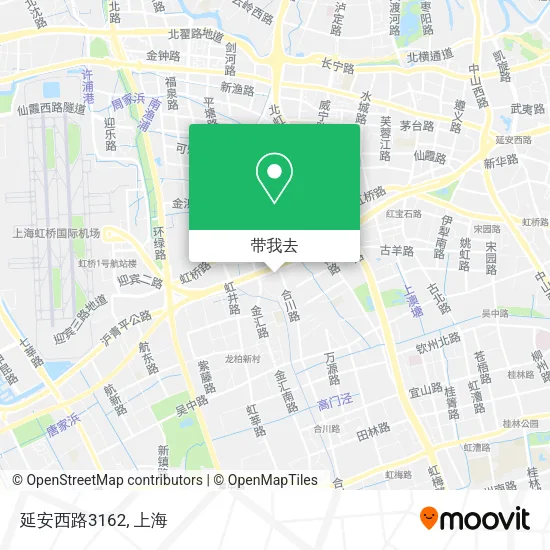 延安西路3162地图