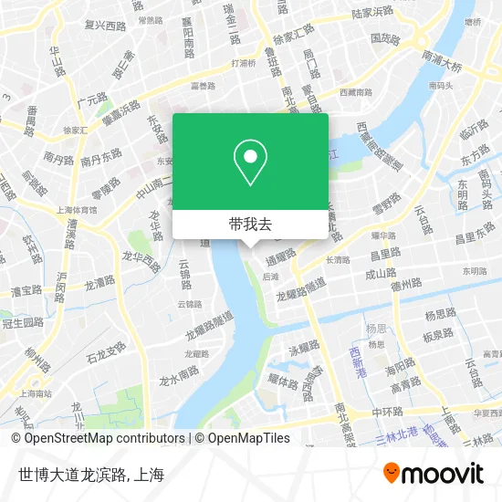 世博大道龙滨路地图