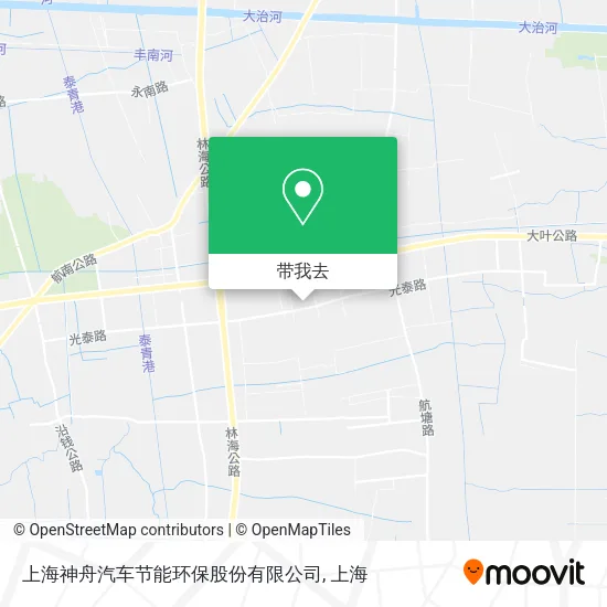 上海神舟汽车节能环保股份有限公司地图