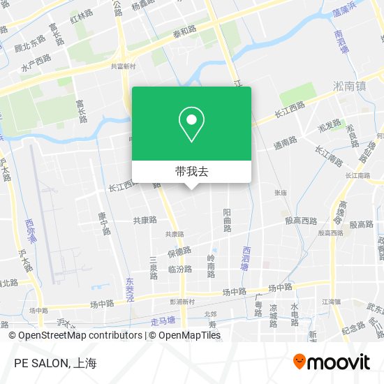 PE SALON地图