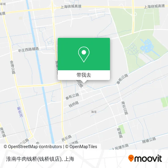 淮南牛肉钱桥(钱桥镇店)地图