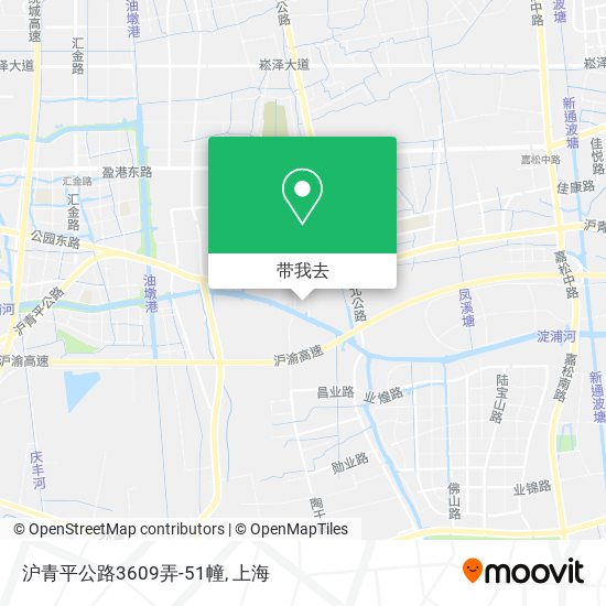 沪青平公路3609弄-51幢地图