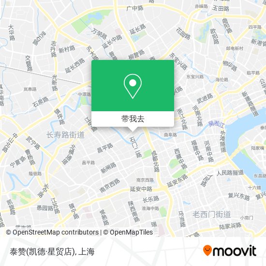 泰赞(凯德·星贸店)地图