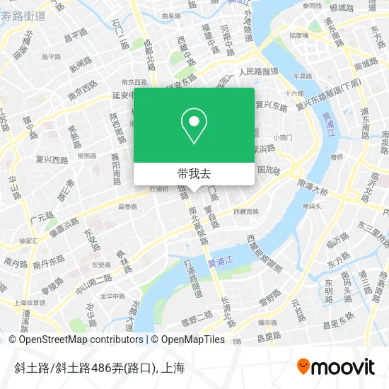 斜土路/斜土路486弄(路口)地图