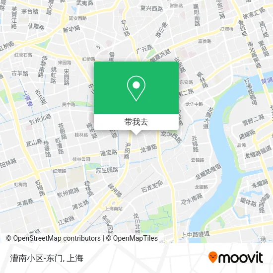漕南小区-东门地图