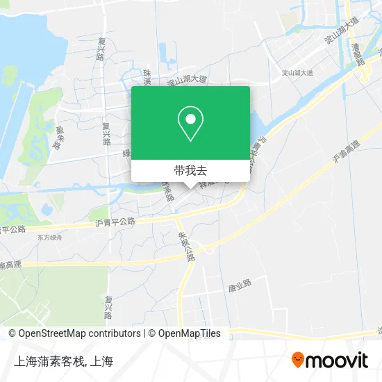 上海蒲素客栈地图