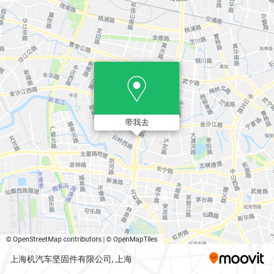 上海机汽车坚固件有限公司地图