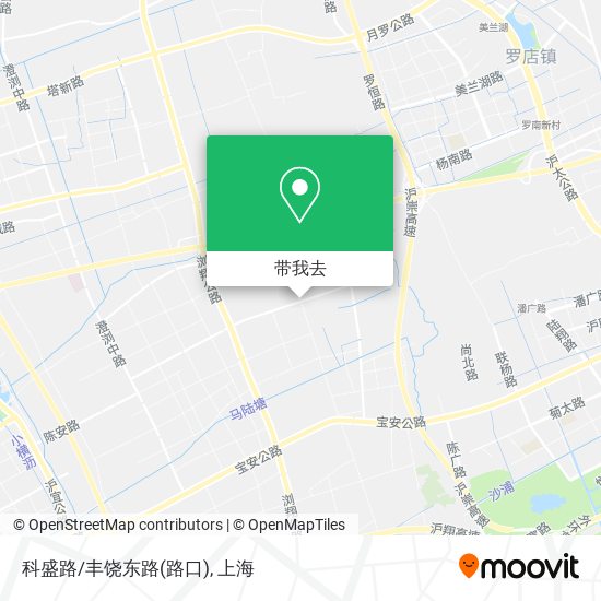 科盛路/丰饶东路(路口)地图