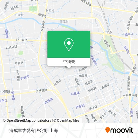 上海成丰线缆有限公司地图