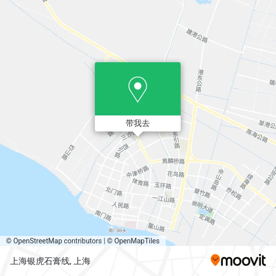 上海银虎石膏线地图